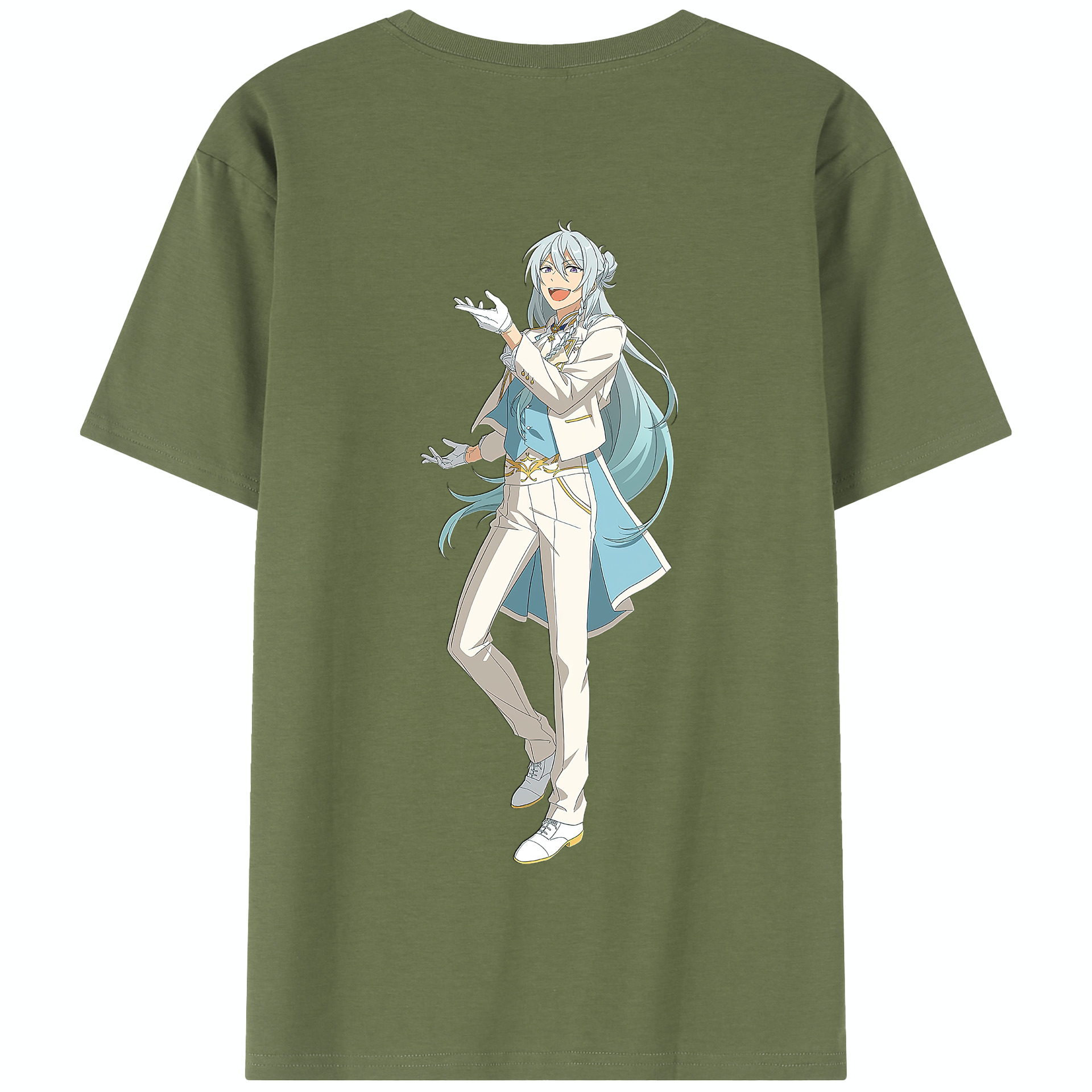 （画像用） あんさんぶるスターズ! Ensemble Stars 綿100％半袖Tシャツ（背面プリント）